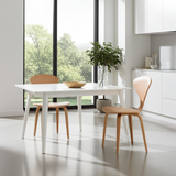 Cherner Style Dining Chair Oak or Walnut Veneer