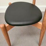 Elbow Cowhorn Style Round Dining Chair
