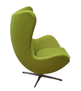 Outlet Item Cashmere Wool Arne Jacobsen Style Egg Chair