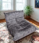 Michel Togo Style Chair Alcantara