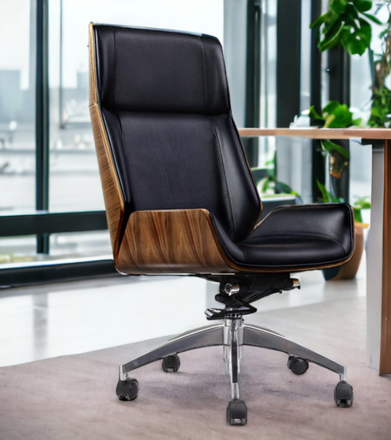 Hardwood office chair online