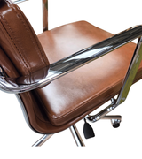 Menlo High Back Real Leather Executive Office Chair