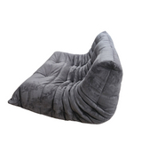 Michel Togo Style Two Seat Sofa Alcantara