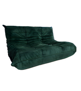 Michel Togo Style Two Seat Sofa Alcantara