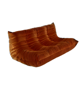 Michel Togo Style 3 Seat Sofa Alcantara