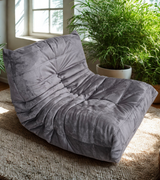 Michel Togo Style Chair Alcantara