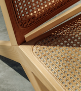 Natural Cane Easy Lounge Chair