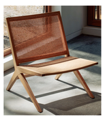 Natural Cane Easy Lounge Chair