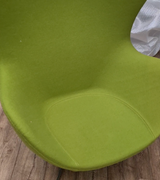 Outlet Item Cashmere Wool Arne Jacobsen Style Egg Chair