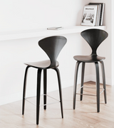 Wooden Counter Stool 65cm Seat Height Cherner Style