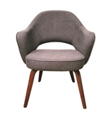 Saarinen Style Executive Mid-Century Arm Chair Outlet Item