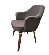 Saarinen Style Executive Mid-Century Arm Chair Outlet Item