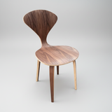 Cherner Style Dining Side Chair Walnut
