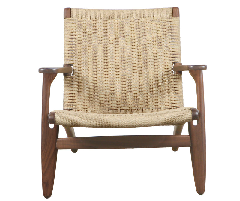 Hans Midcentury Style Natural Cord Armchair
