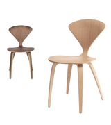 Cherner Style Dining Chair Oak or Walnut Veneer