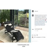 LC4 Corbusier Style Chaise Longue Premium Cowhide Black and White - Onske