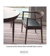 Midcentury Style Arm Chair solid wood