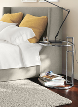 Modernist Adjustable Side Table Eileen Gray Style E1 027