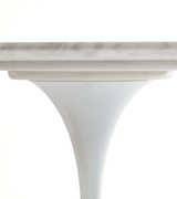 White Marble Table Edge