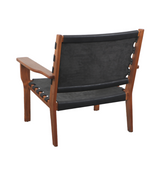 Foxhill Arm Chair in Saddle Leather