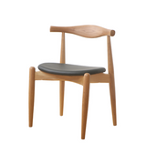 Lars Cowhorn Style Round Dining Chair