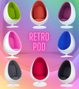 Retro Egg Pod Chair