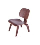 L C W Low Chair Wood in American Walnut - Onske
