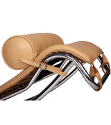 LC4 Chaise Longue Corbusier style in full leather - Onske
