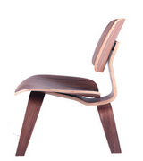 L C W Low Chair Wood in American Walnut - Onske