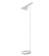 Arne Jacobsen Style Black Floor Lamp - Onske