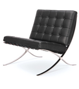 Aniline Leather Barcelona Chair Onske Premium Range - Onske