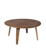 Outlet Item Round Plywood Coffee Table