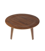 Outlet Item Round Plywood Coffee Table