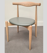Lars Cowhorn Style Round Dining Chair