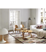 Outlet Item Round Plywood Coffee Table
