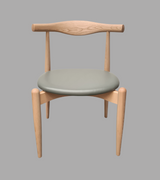 Lars Cowhorn Style Round Dining Chair