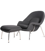 Womb Chair Model 70 Saarinen Style in Premium Fabric - Onske