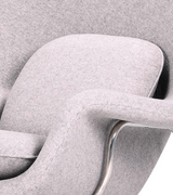 Womb Chair Model 70 Saarinen Style in Premium Fabric - Onske