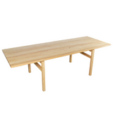 Refectory Style Ash Wood Table