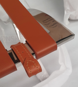 Two Seat Barcelona Sofa in Italian Leather - Onske