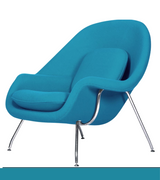 Womb Chair Model 70 Saarinen Style in Premium Fabric - Onske