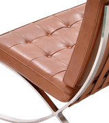 Two Seat Barcelona Sofa in Italian Leather - Onske