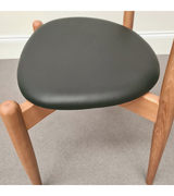 Lars Cowhorn Style Round Dining Chair