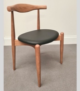 Lars Cowhorn Style Round Dining Chair