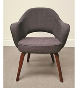 Saarinen Style Executive Mid-Century Arm Chair Outlet Item