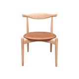 Lars Cowhorn Style Round Dining Chair