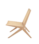 Natural Cane Easy Lounge Chair