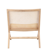 Natural Cane Easy Lounge Chair