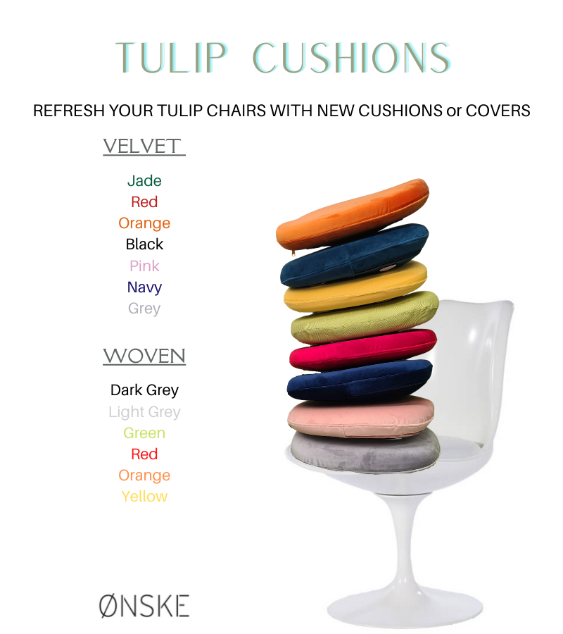 Tulip Chair Replacement Cushions and Covers Onske