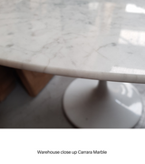 White Marble Dining Table